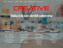 Tablet Screenshot of creativemedya.com